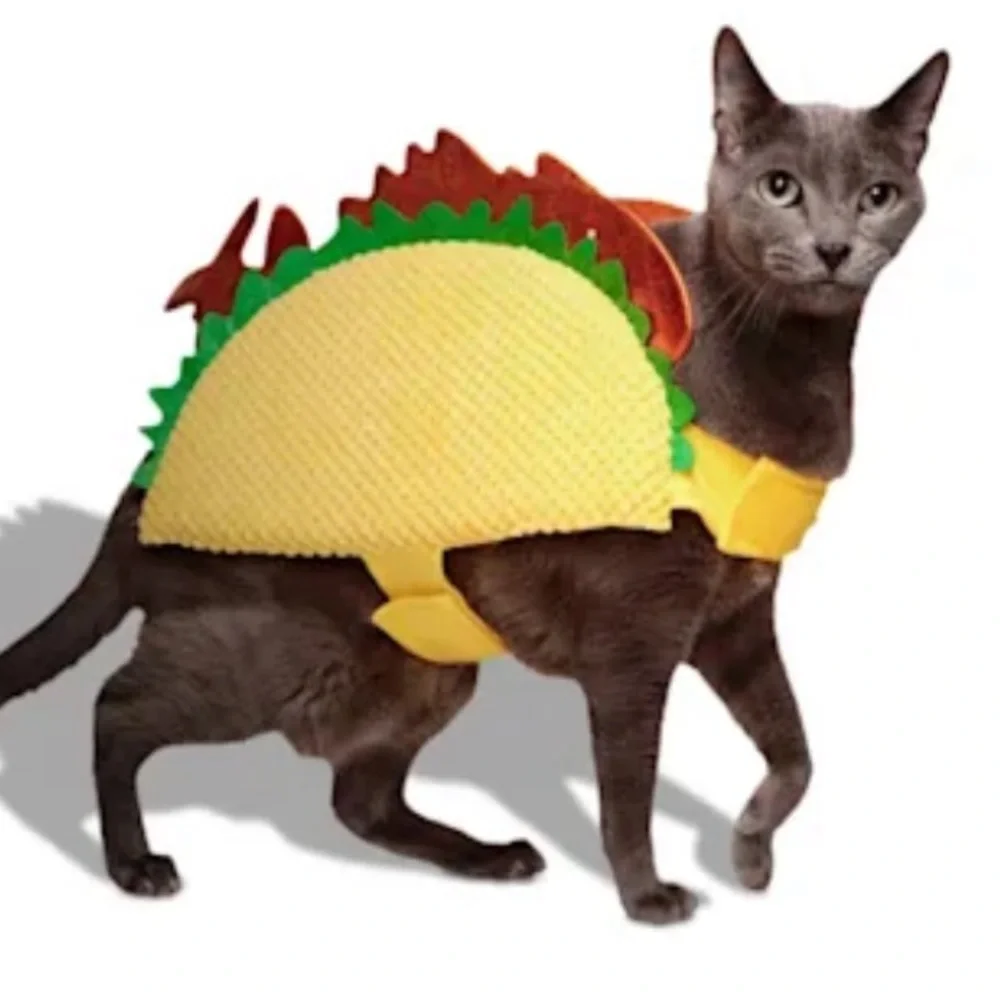 NWT Halloween Taco Dog Cat Costume M